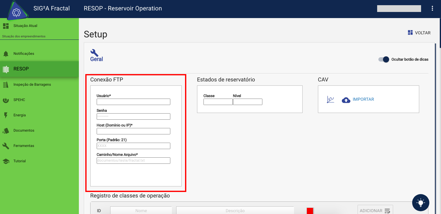Conexão FTP  alt text